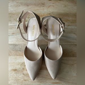 Nine West Beige Heels size 7